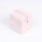 Πέτρινο κουτί - μπομπονιέρα ροζ | Σετ 10 τεμ