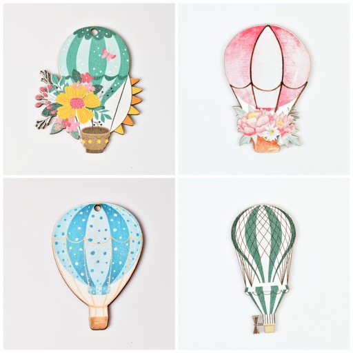 Τα Lasercut Στοιχεία Αερόστατο είναι τέλεια για κατασκευές DIY, scrapbooking, και χειροποίητες διακοσμήσεις. Δημιουργήστε μοναδικές δημιουργίες με αυτά τα εξαιρετικά ακριβή και όμορφα σχέδια!