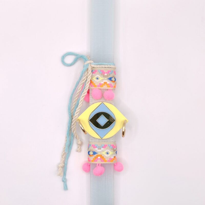 Λαμπάδα Boho Μάτι